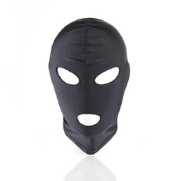 High Elastic Head Mask Porn Accessoires Fetish Slave BDSM Bondage RESTRAINTES SEXE RAME SEXE JOUR ARGE