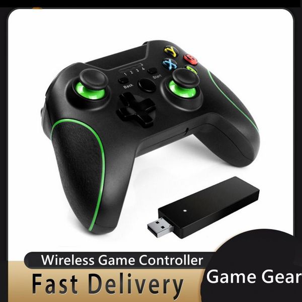 Controlador de juegos inalámbrico de alta gama 2,4G Joystick para Xbox One Controller para PS3/Android Smart Phone Gamepad para Win PC 7/8/10