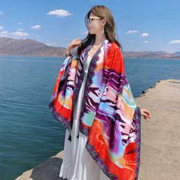 High End 23 Color Sunsco Sun Sowl Shawl Beach Air acondicionamiento de aire acondicionado Bufanda para mujeres 180x90cm envío gratis