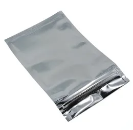 High-end aluminium folie Hersluitbare ritssluiting Paktas Droge voedselopslag voor Zip Poly Pouches Verbiedingslot Mylar Foly Bags