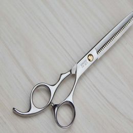 Ciseaux de barbier haut de gamme, fournitures de coiffure, outils de barbier, pierres précieuses, diamant, vis de réglage, livraison gratuite