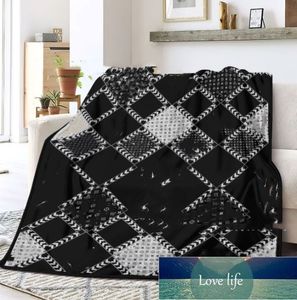 high-end deken flanellen deken grote merk deken kantoor dutje deken Europese en Amerikaanse stijl