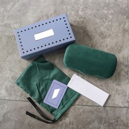 High-End-Marken-Brillenbox, luxuriöse Original-Sonnenbrillenbox von Designern, MIU, GUC, PRA. Hochwertige komplette Boxen im Großhandel