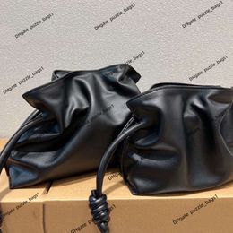 High-end merk enkele schouder Crossbody tas Dames Handtas Purse Mode Design Toestel Vouwing Dumpling Lucky Bag Nieuw leer draagbare grote capaciteit TOTE TAG