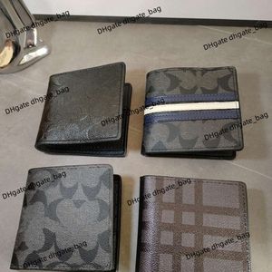 High-end merk Wallet Designer Bag Classic Lederen Print Open heren en dames korte portefeuilles met multi-card slot munt zakleuteltas