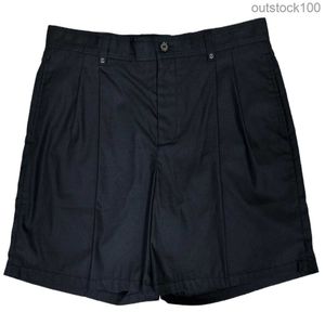 High -end Buurberlyes -kostuums voor vrouwelijke mannen nieuwe zwarte casual shorts zomerheren luxe senior merk casual zomer designer shorts