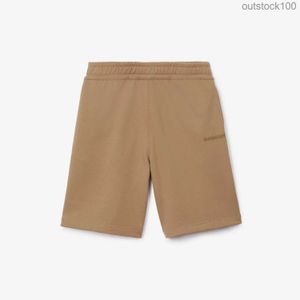High -end Buurberlyes -kostuums voor vrouwelijke mannen ingeblikte beroemde heren elastische taille casual shorts senior merk casual zomer designer shorts