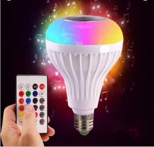 Ampoule de télécommande de musique réglable de couleur colorée haut de gamme, haut-parleur Bluetooth bulb1589621