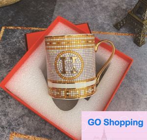 High-end paar Water Cup Coffee Cup Mok Cups Bruiloft Gift Wedding Cup Handgeschenken