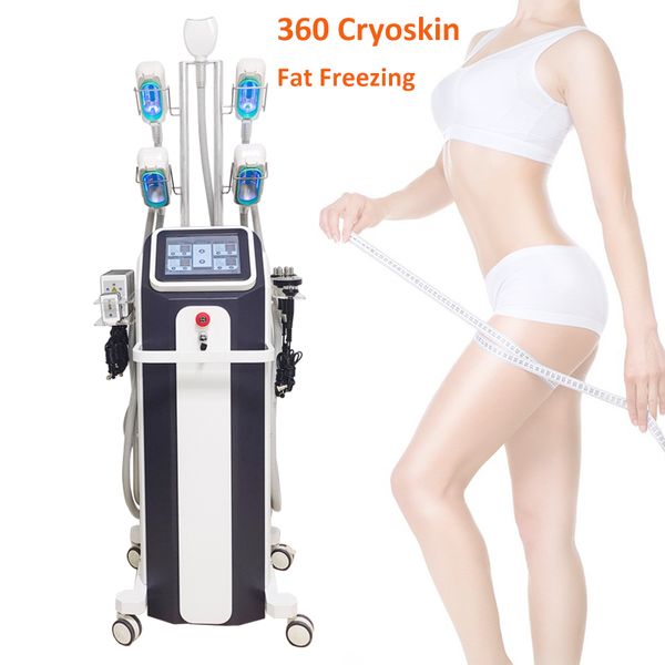 Réduction de graisse de cryolipolyse haut de gamme amincissant la machine 360 Cryo Criolipolisis Body Contouring Laser Lipolysis Equipment