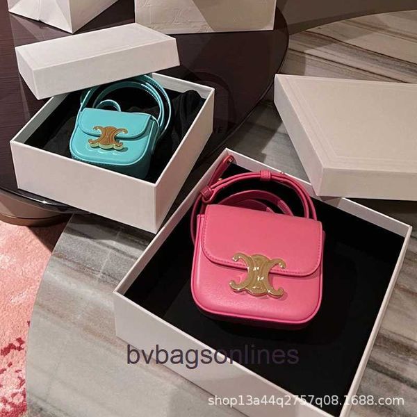 Bolsas de diseñador de gama alta para mujeres mínima mini bolsa pequeña para mujer Springsummer nuevo mini lápiz llave bolsa de llave de un hombro bolsa de tofu bolsa original 1: 1 con logotipo real, caja