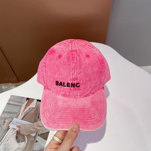 High-end Designer Emmerhoed voor Heren Dames Merk Letter Ball Caps 4 Seizoenen Verstelbare Luxe Sport Roze Baseball Hoeden Cap Binding Zonnehoeden Topkwaliteit Hoge kwaliteit