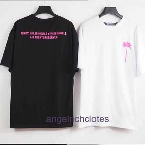 Vêtements de créateurs haut de gamme pour 1to1 PA Angels Pink Coconut LETTER IMPRESSIONS TSHIRT DE COUPE COURT