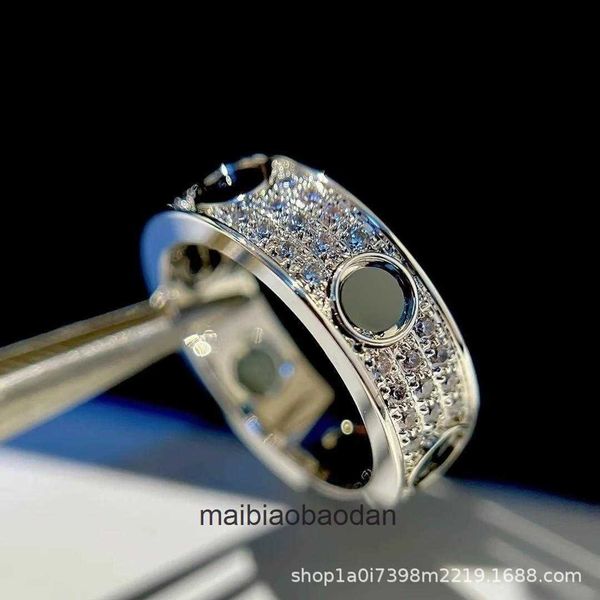 Anillos de joyería de diseñador de alta gama para mujeres CARTER NAPOR NEGA NAPOR COMPLETA Ring para hombres y mujeres Parejas Ligero Personalidad de lujo Anillo de moda Fashiony Full Diamond Full Diamond Original