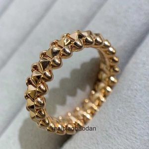Anneaux de bijoux de créateurs haut de gamme pour femmes Carter Light Luxury Liuding Ring For Men and Women Couple Ring For Fashion Beautiful Ring Gift Original 1: 1 avec un vrai logo
