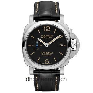 Les montres de concepteurs haut de gamme pour Peneraa prennent instantanément 60500 petite aiguille bleue Automatique Date mécanique Watch Mens Watch Pam01392 Original 1: 1 avec un logo et une boîte réels