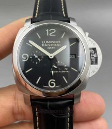 High -end designer horloges voor peneraaa leer latere serie PAM00321 Automatisch mechanisch 44 mm heren Watch origineel 1: 1 met echt logo en doos