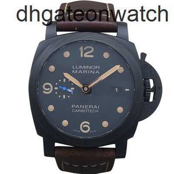 Montres de concepteurs haut de gamme pour la série Peraera Technology Technology Mécanique Automatic Mens Watch Pam00661 Original 1: 1 avec un logo et une boîte réels