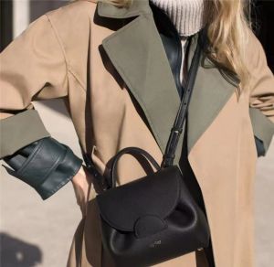 Cuir de mode haut de gamme Le Cyme mini grand sac à main en cuir pleine fleur designer boucle magnétique sac à main pour femme sac à main grande capacité