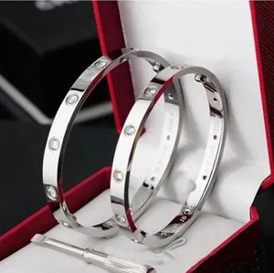 High-End-Mode-Luxus-Schmuck-Armband, Designer-Spiral-Armband, 18 Karat Roségold, Titan-Stahl-Armband, Größen 16, 17, 18, 19, 21, 22, Herren- und Damenarmbänder