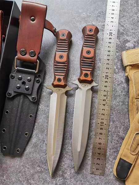 Couteau à lame fixe haut de gamme Pohl Force M81 Couteaux de chasse de randonnée Outils EDC utilitaires