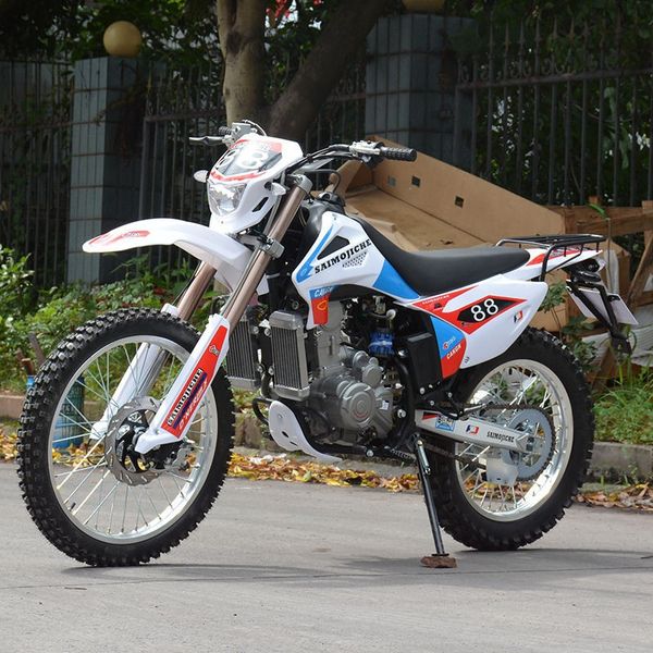 Exportación de fuego fantasma de alta gama 250cc Motocicleta fuera de carretera K8 K8 Gasoline Motor alimentado por una motocicleta de cuatro tiempos Red