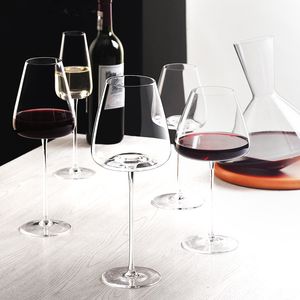 High-end beker rode wijnglas beker keukengereedschap Water Grap Champagne-bril Bordeaux Bourgondië Burgundy Wedding Square Party Gift