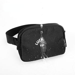 Carta de gama alta Fanny pack impermeable bolsa de deportes al aire libre moda para correr todo bolso cruzado bolsos de pecho pequeños para hombres y mujeres estilo europeo y americano