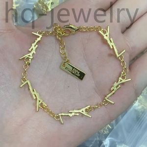 Marques de bracelets de créateurs de mode de luxe haut de gamme en or et en argent, bracelet décontracté pour femmes, bijoux cadeaux