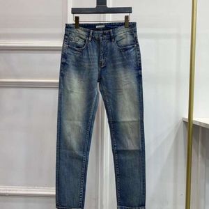 high-end herenjeans designer jeans heren dames kleurrijke letters zware wasbroek mode casual losse effen kleur klassieke stretch kuitbroek