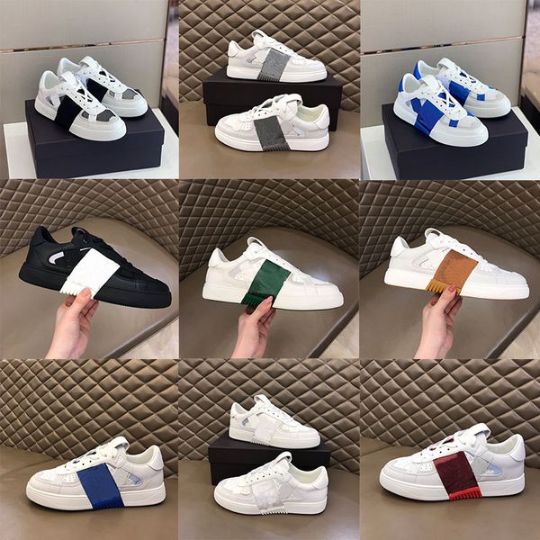 Chaussures pour hommes haut de gamme marque confortable couleur assortie respirant nouvelles chaussures décontractées souples baskets d'extérieur Joker marche