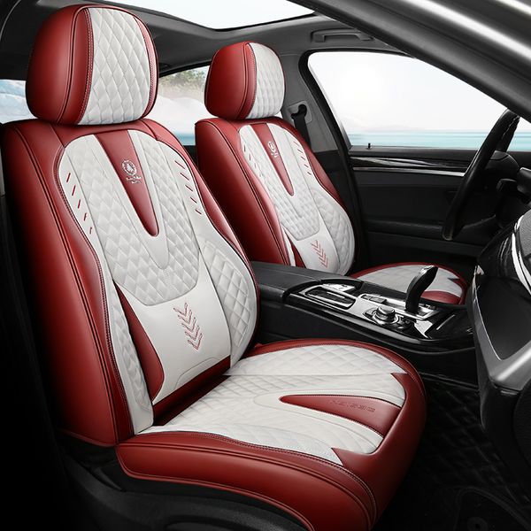 Housse de siège de voiture en cuir Nappa haut de gamme pour BMW tous les modèles X3 X1 X4 X5 X6 Z4 525 520 f30 f10 e46 e90 accessoires d'intérieur de voiture style de voiture de luxe