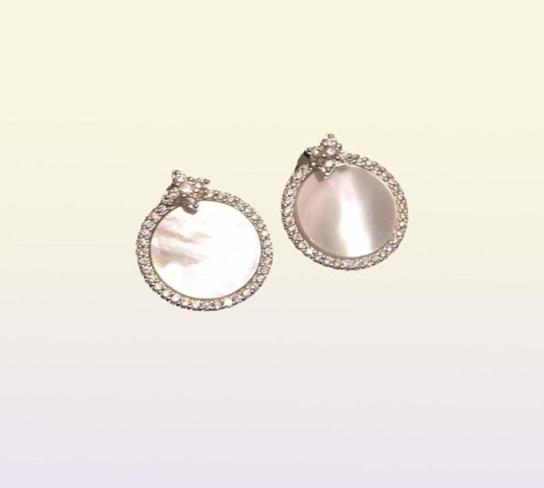 Boucles d'oreilles en perles d'eau douce naturelles haut de gamme, argent pur S925, Anti-allergie, Lady039s, en forme d'oreille de blé, Tenni9424843