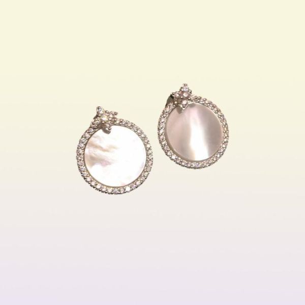 Boucles d'oreilles en perles d'eau douce naturelles haut de gamme, argent pur S925, Anti-allergie, Lady039s, en forme d'oreille de blé, Tenni9673933