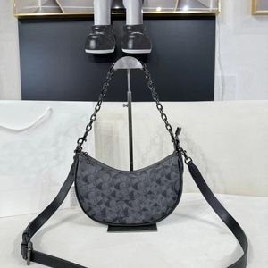 Nuevo bolso de axila Eliza de alta gama, bolso de media luna, bolso de cadena, bolso de hombro tipo bolso de alta gama, bolso de teléfono móvil de moda de gran capacidad, bolso de lápiz labial, bolso de diseñador, cremallera imprescindible 24