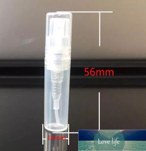 Hoogwaardige plastic / glazen parfumfles, lege hervulbare spuitfles, kleine parfumverstuiver, parfummonsterflesjes factory outlet