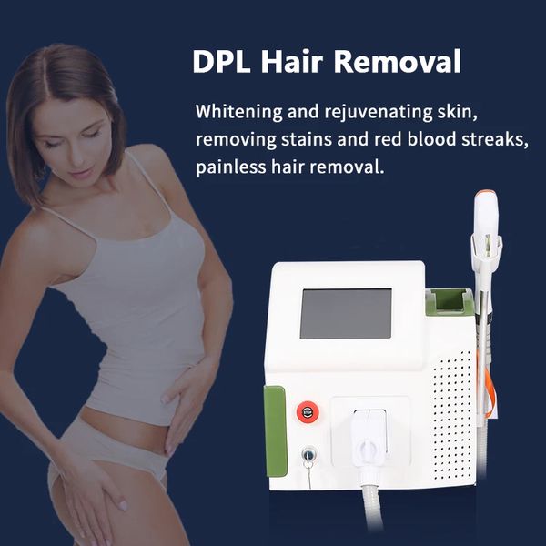 Lumière pulsée haut de gamme DPL IPL Ice Point Hair Remove Non-invasive Depilatory Skin Whitening Wrinkle Remove Rajeunissement DPL Beauty Salon