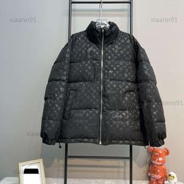 Diseñador de moda de lujo Louiseities chaquetas de alta calidad Coatwomen Viutonities espesado cuello alto Imprimir carta abajo chaqueta para hombre mujer chaqueta de invierno
