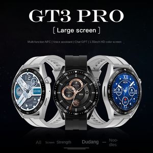 High-end smartwatch GT3pro Multifunctionele NFC-toegangskaart Betaling Batterij met ultralange levensduur Hartslag Bloedzuurstofmonitoring