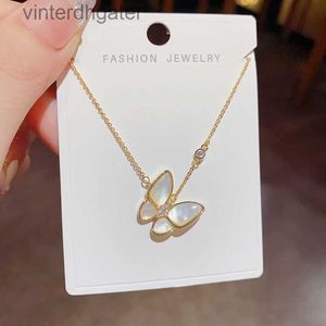 High -end Vancelfe merkontwerper ketting populair zoet hoog gevoel unieke vlinder fritillary ketting mode trendy designer merk sieraden