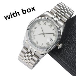 Montres haut de gamme pour hommes datejust orologi saint valentin 36/41MM bracelet plaqué argent montre pour femme 28/31MM cadeaux de vacances 116234 montre glacée pour femme délicate xb03 B4