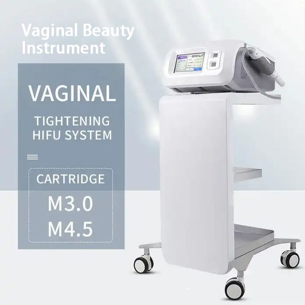 Máquina de estiramiento para el cuidado vaginal con ultrasonido enfocado de alta energía, lubricante, hidratante, salud vaginal posnatal, mejora el equipo HIFU