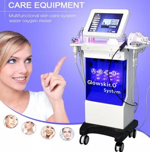 Hoge Frequentie 10 In 1 Koreaanse PDT Hydro Dermabrasie Gezichtsverzorging Hydradermabrasie galvanische Aqua peeling Facial machine