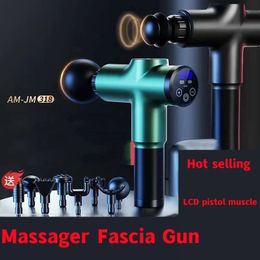 Hochfrequenz-Massagepistole, Muskelentspannung, Körperentspannung, elektrisches Massagegerät mit tragbarer Tasche für Fitness 240116