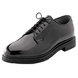 Alto brillo oxford 257 zapatos uniformes rothco formal