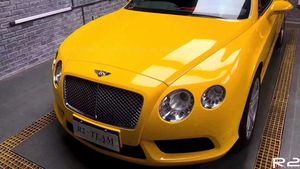 Hoogglanzende zonnebloem gele vinylfolie Film Lijm sticker sticker gele glanzende auto inpakfolie Roll luchtafgifte