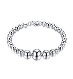 Haute qualité en argent sterling 925 taille pièce perles de prière ensemble de bijoux DFMSS080 tout neuf collier en argent 925 direct d'usine bracelet5655026