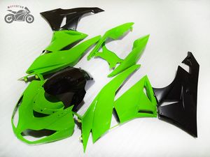 Carénages ABS de haute qualité pour KAWASAKI NINJA ZX-6R 2009 2010 2011 2012 carrosserie de carénage de réparation de carrosserie verte 2009-2012 ZX6R ZX 6R 636 ZX636