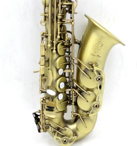 Saxophone alto de couleur antique de musique orientale de haute qualité fabriqué en chine avec étui en vente 00