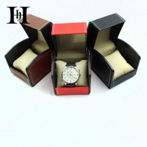 Boîtes de montre en cuir PU de haute qualité, boîte de rangement, boîte d'emballage cadeau, boîte d'affichage de montre scintillante2008271p